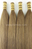 HAM SAÇ -  Kahverengi 40-43 CM Garantili Gerçek Ham Saçlar