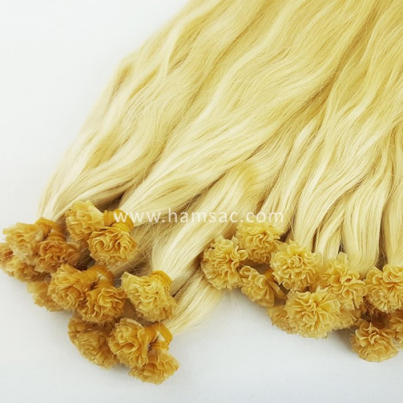 45 cm  Platin Mikro Kaynak Saç