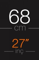 68 cm  AraTon Mikro Kaynak Saç