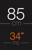 85 cm Doğal Mikro Kaynak Saç