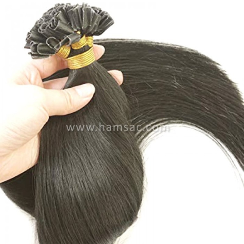 80 cm Doğal Mikro Kaynak Saç