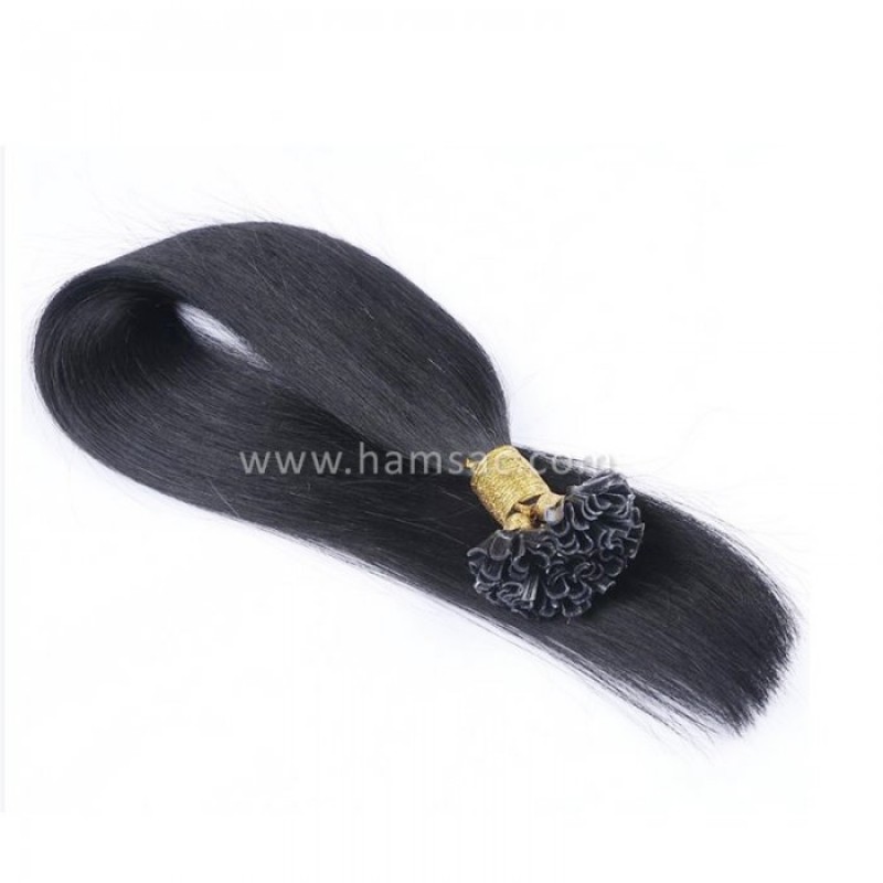 85 cm Doğal Mikro Kaynak Saç