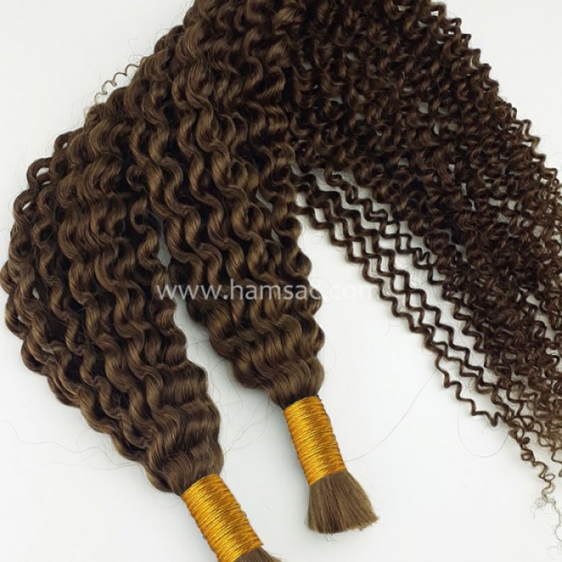 63 CM Ara ton Permalı Saç Garantili Gerçek Saç - 100GR