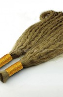 63 CM Ara ton  Permalı Saç  Garantili Gerçek Saç - 100GR